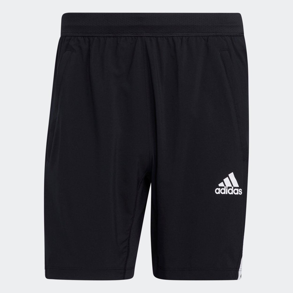 Adidas Mens Aeroready 3-stripes 8-inch Shorts - Moti Running