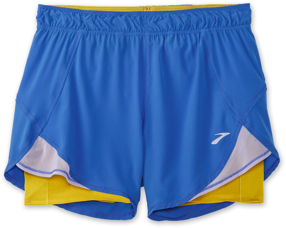 Brooks Chaser 5" 2-in-1 Womens Running Shorts