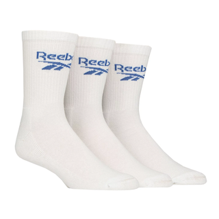 Reebok Foundation Unisex Cotton Crew Socks 3-Pack