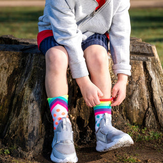 Monkey Sox Junior Racer Sports Socks