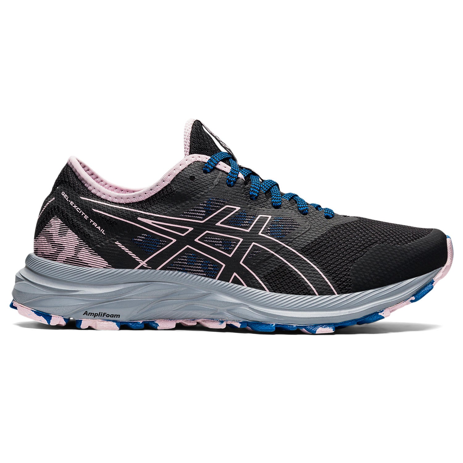 ASICS Gel Excite Damen Trailrunning Schuhe Schwarz