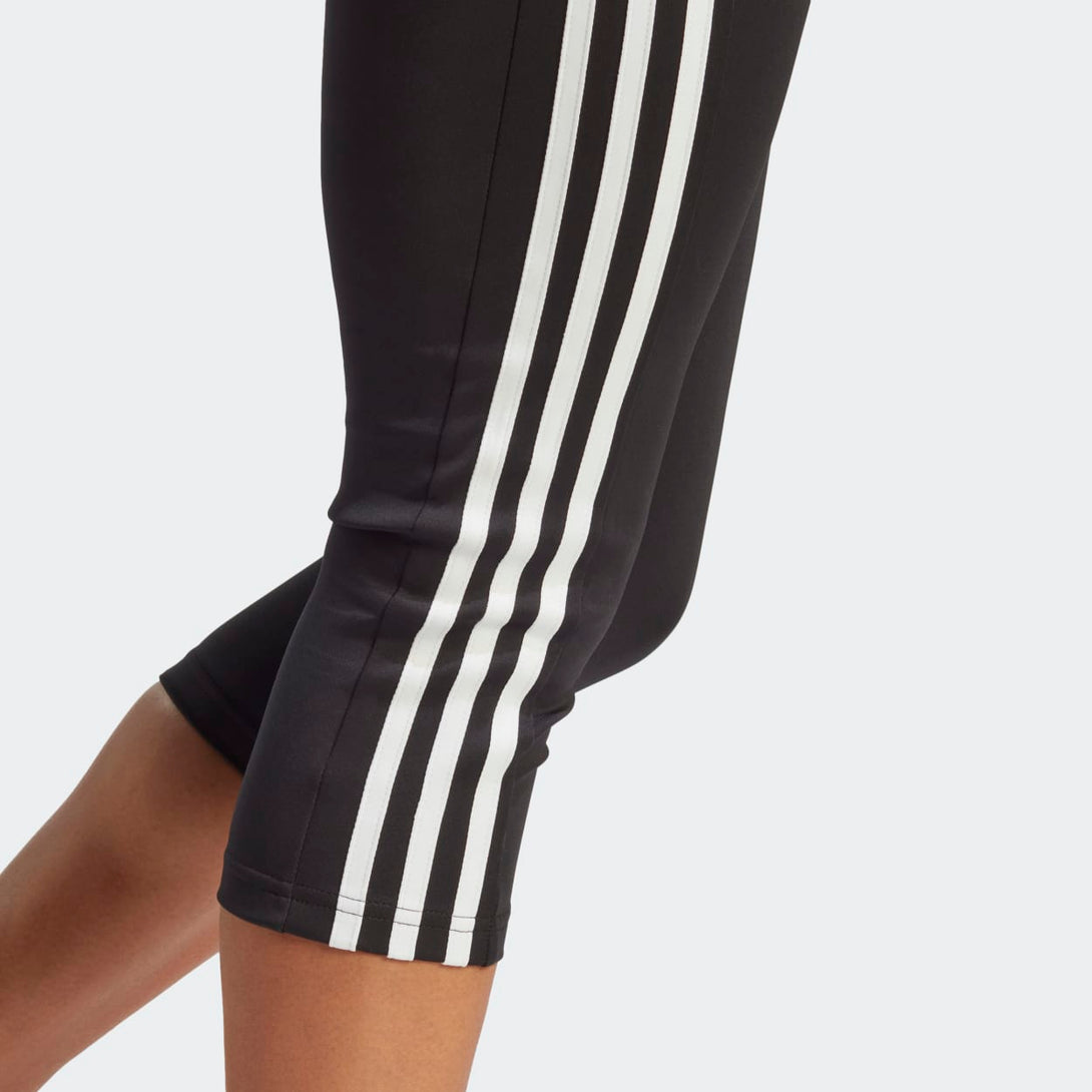adidas Womens Designed To Move High-Rise 3-Stripes ¾ Sport Leggings