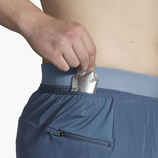 Brooks Mens Sherpa 7in 2-in-1 Shorts