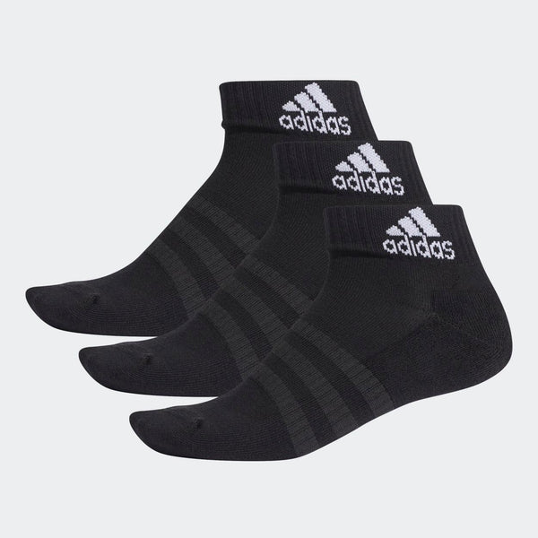Adidas Adults Cushioned Ankle Socks 3 Pairs