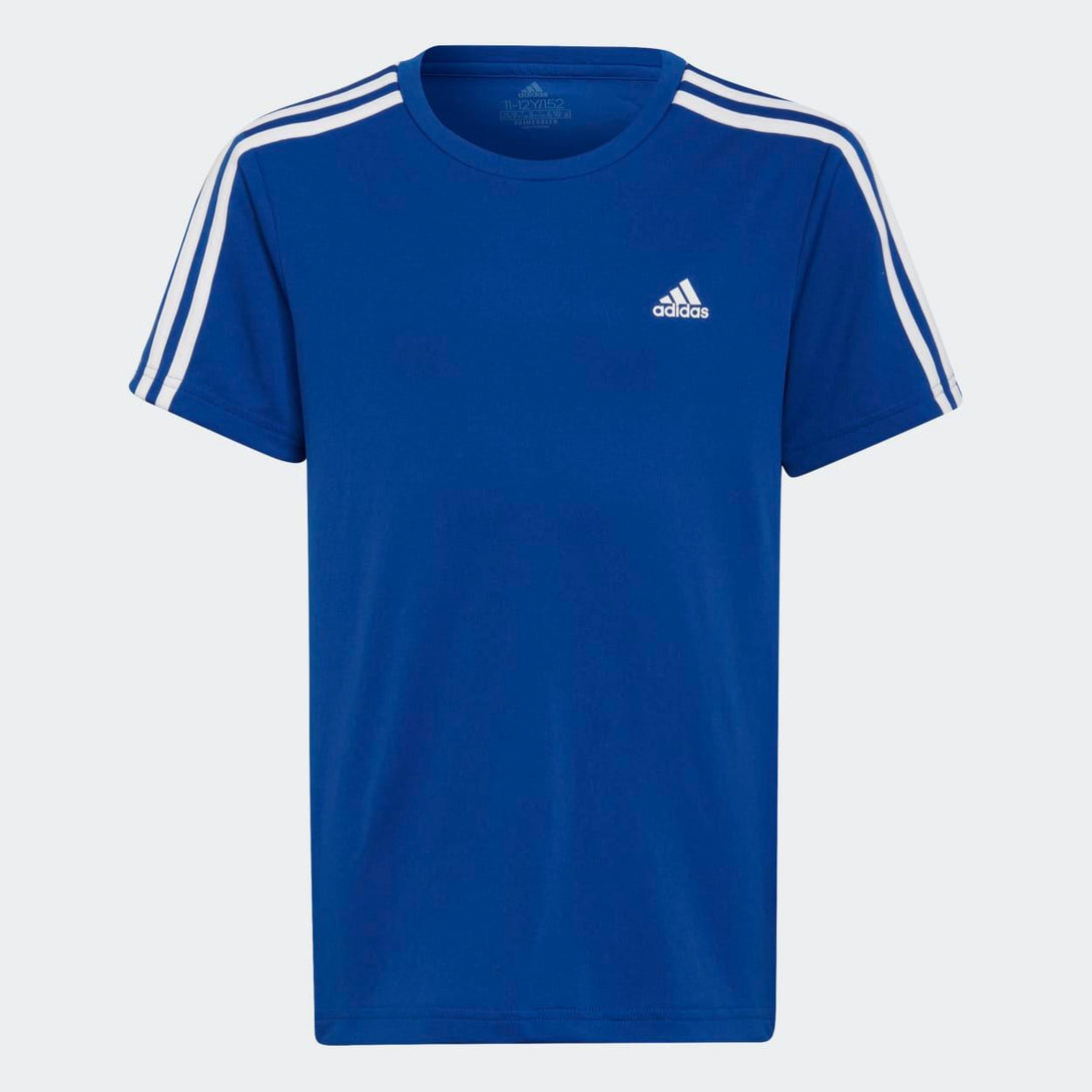adidas Boys Designed 2 Move 3-Stripes T-Shirt