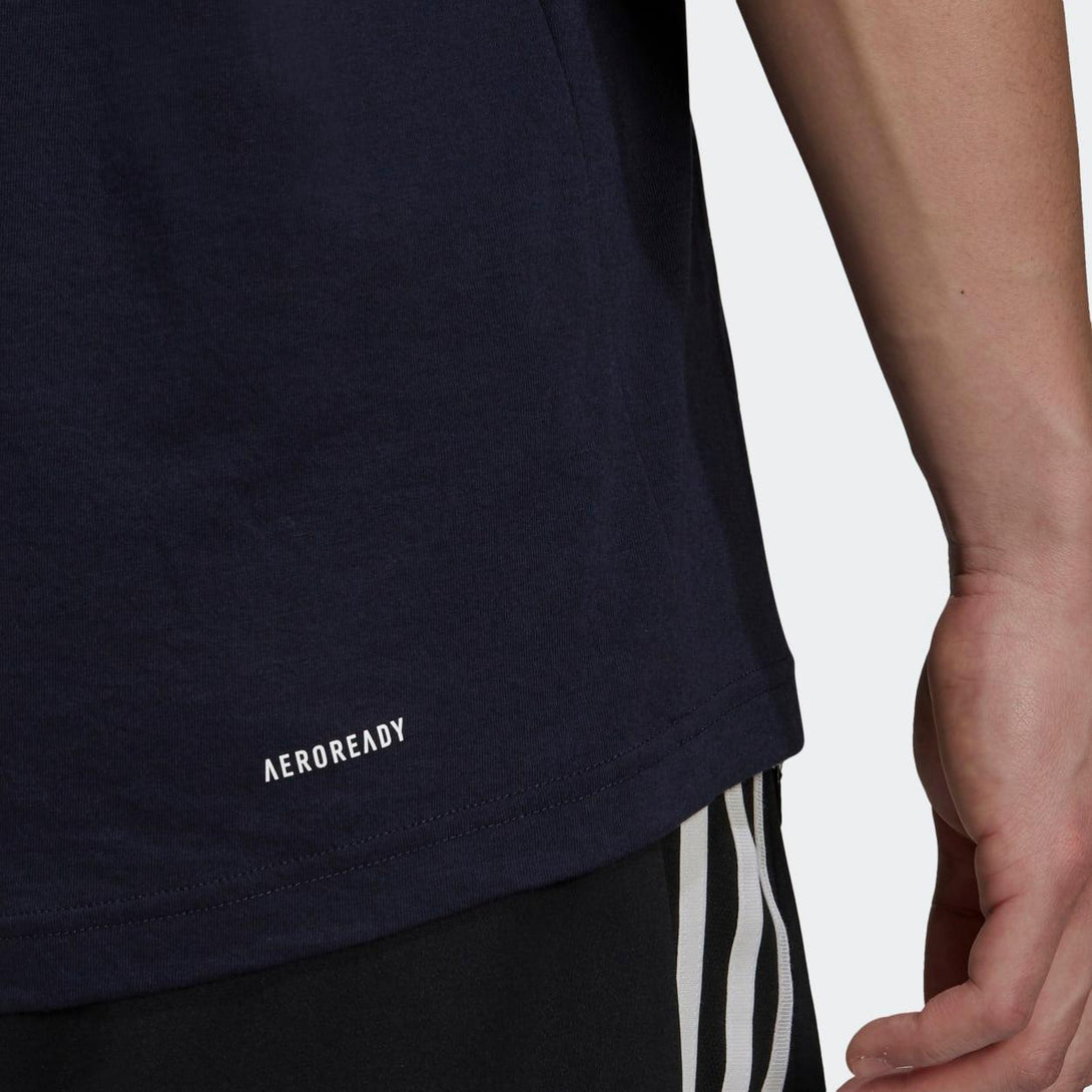 Adidas Mens AEROREADY Designed 2 Move Logo T-Shirt