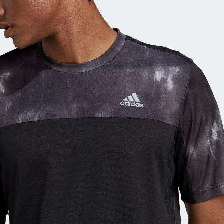 Adidas Mens AEROREADY Workout Chalk Print Training T-Shirt
