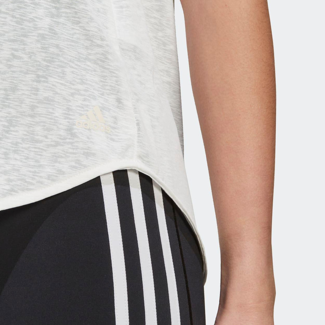 adidas Womens Studio Reversible Slit Tank Top