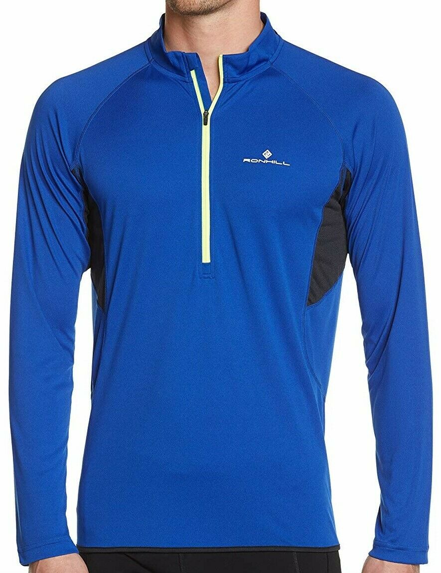 Ronhill Men's Advance  Zip Crew Top