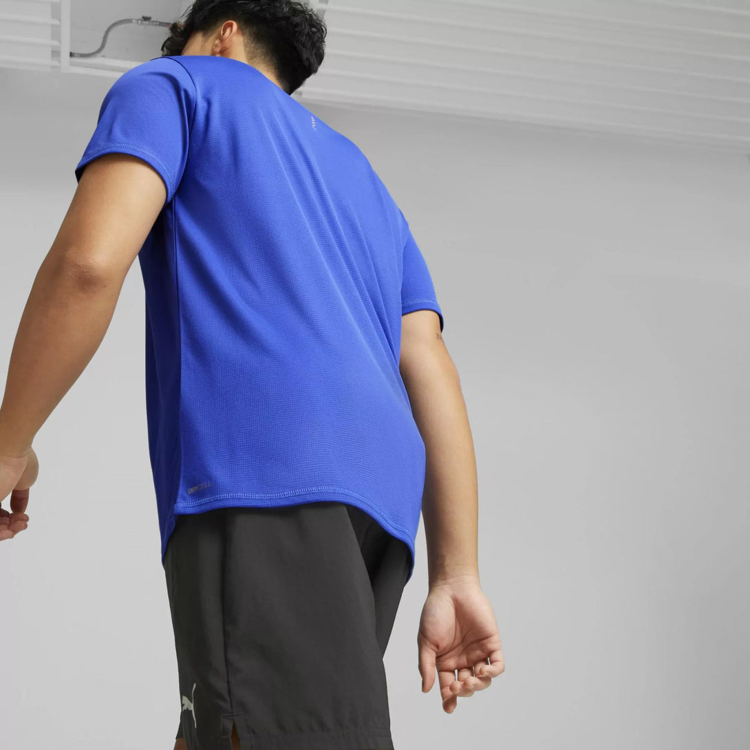 Puma Mens Run Favourite Logo T-Shirt