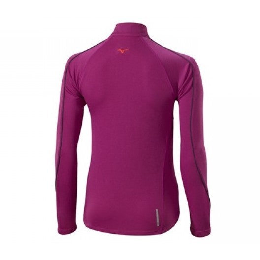 Mizuno Warma Lite 1/2 Zip Ls Tee Womens Aw16