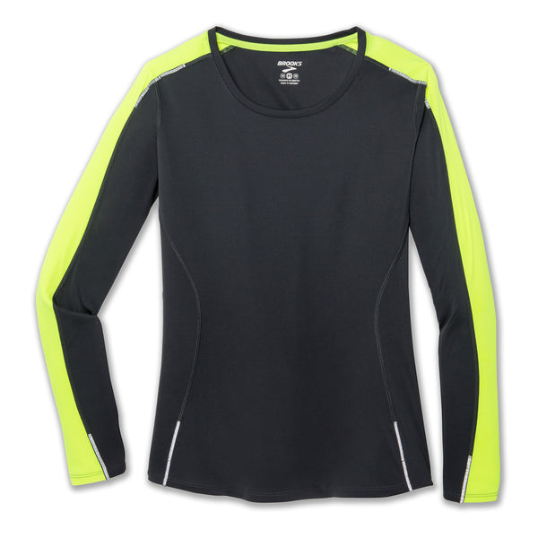 Brooks Womens Nightlife Long Sleeve Top