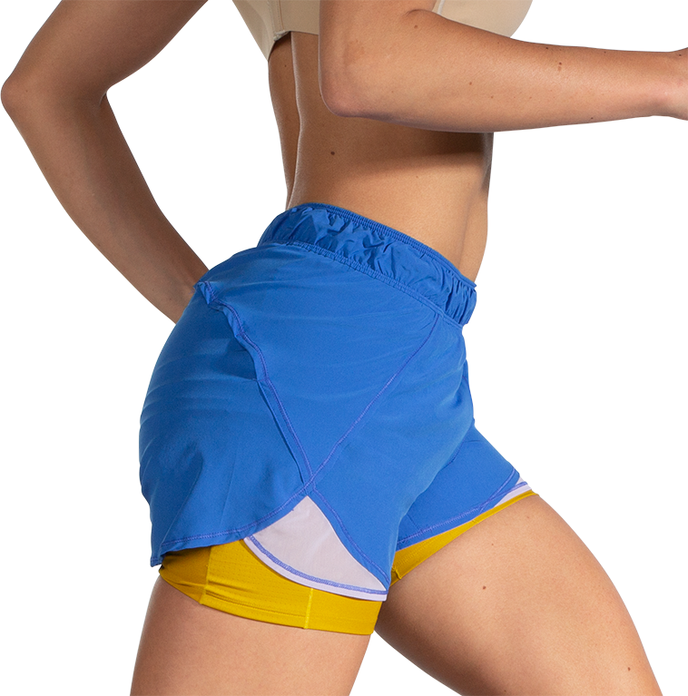 Brooks Chaser 5" 2-in-1 Womens Running Shorts