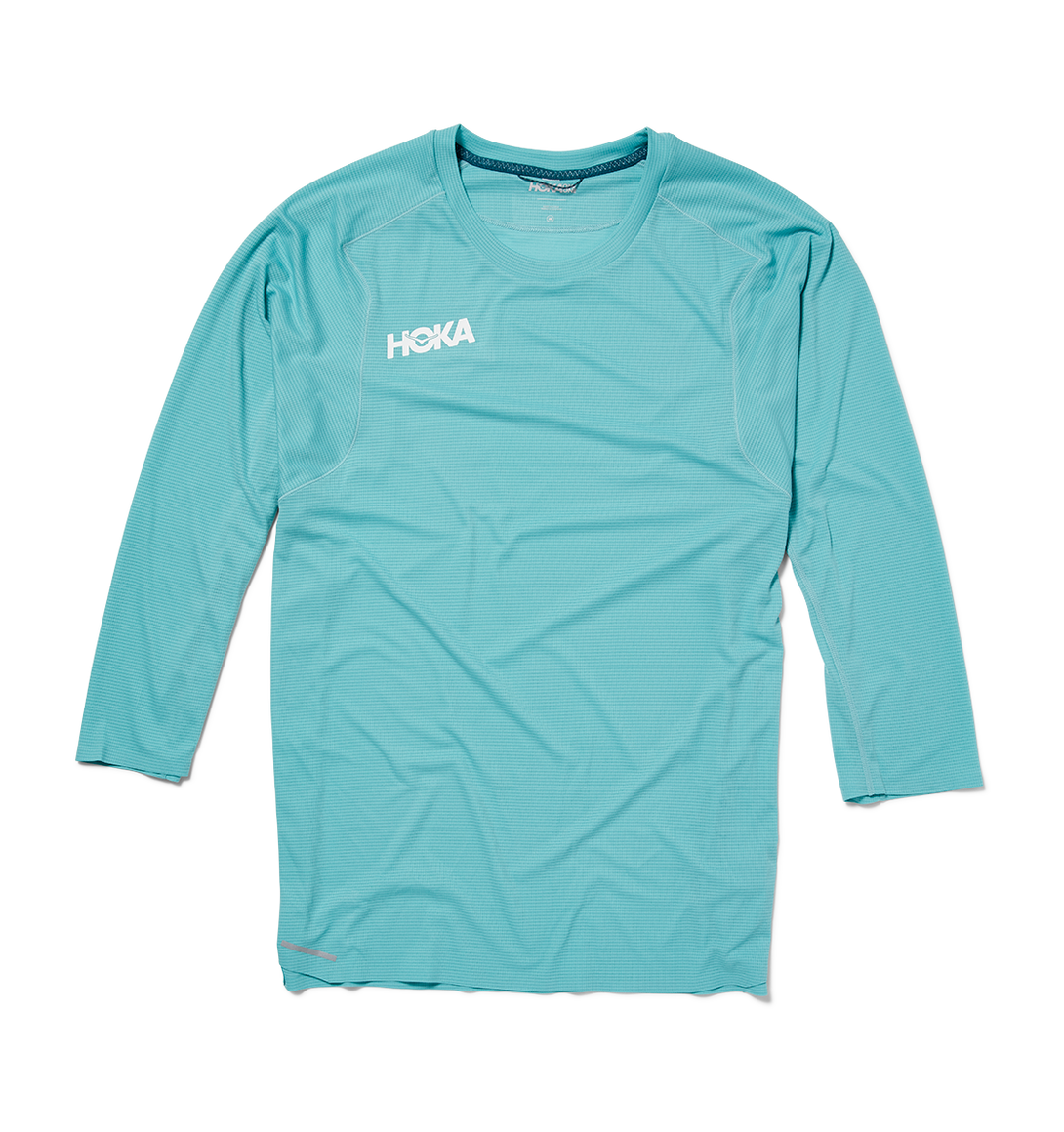 HOKA Mens Glide ¾ Long Sleeve Top