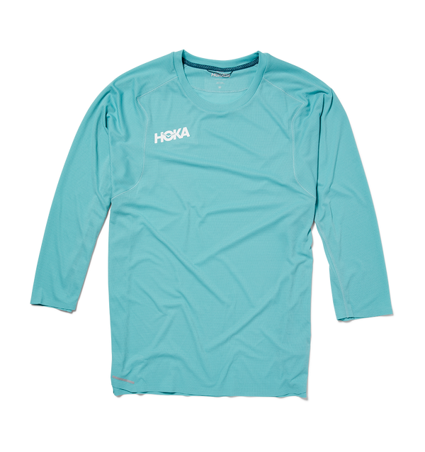 HOKA Mens Glide ¾ Long Sleeve Top