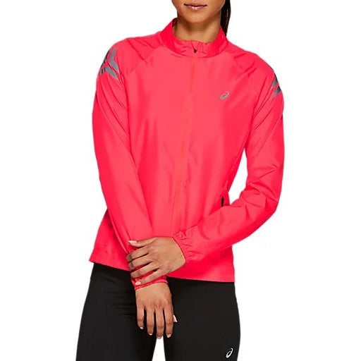 Asics Icon Jacket Adults womens laser pink