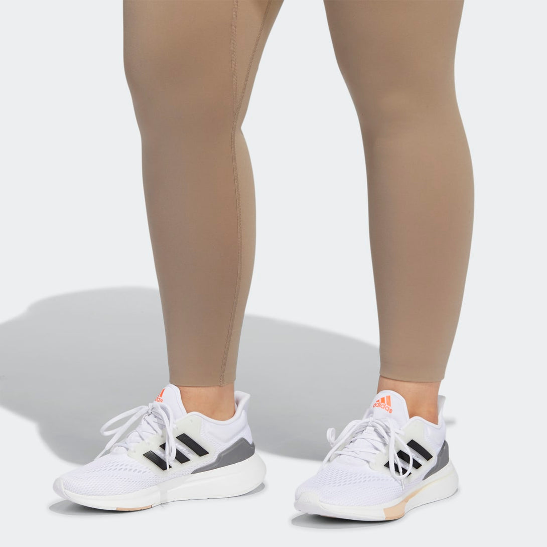 Adidas Womens Adidas Yoga Luxe Studio 7/8 Leggings (Plus Size)