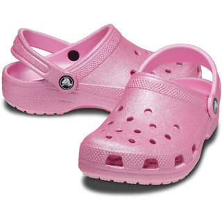Crocs Classic Toddlers Girls Glitter Clogs