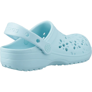 Crocs Classic Floral Cut Out Toddlers Clogs