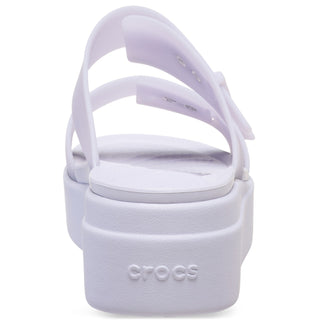 Crocs Brooklyn Buckle Womens Wedge Sandals
