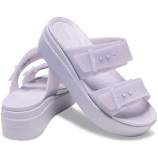 Crocs Brooklyn Buckle Womens Wedge Sandals