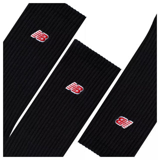 New Balance Unisex Patch Logo Crew Socks 3 Pack