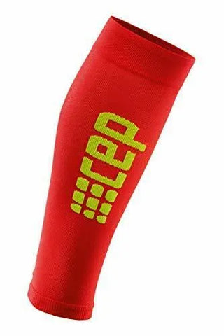 CEP Pro+ Ultralight Run Sleeves Womens Red/Green