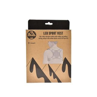 Six Peaks LED Rechargeable Running Vest