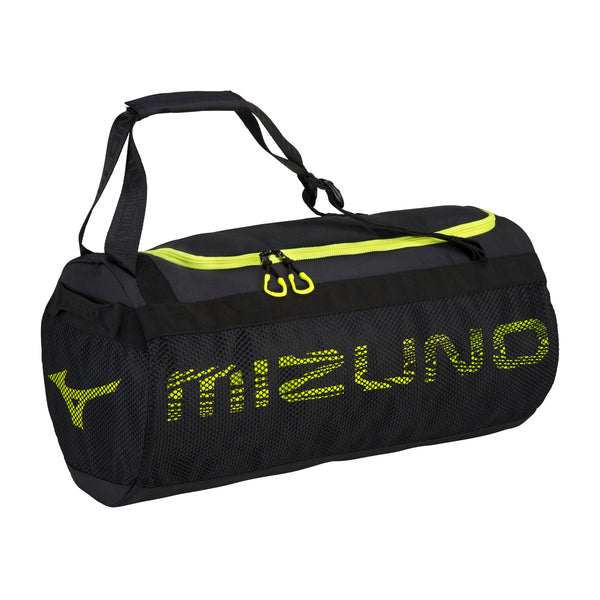 Mizuno Holdall 38 Gym Bag Black/Yellow