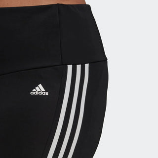 Adidas Womens Designed To Move High-Rise 3-Stripes ⅞ Sport Leggings