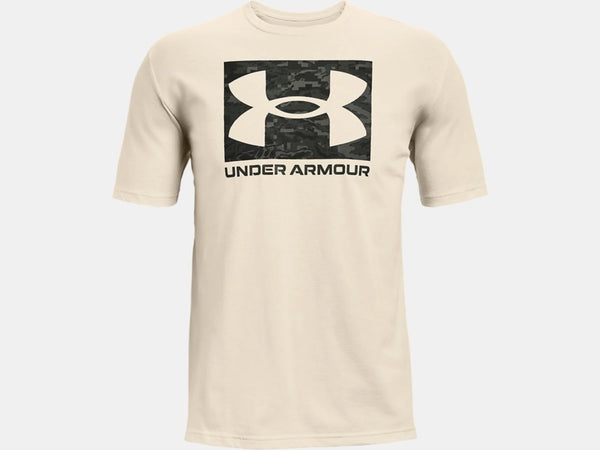 Under Armour Mens Camo Boxed Logo T-Shirt