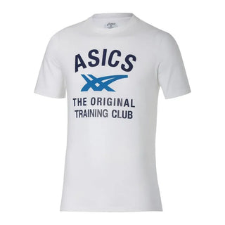 ASICS Mens Stripes Short Sleeve T-Shirt