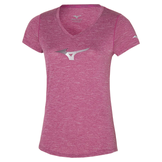Mizuno Womens Impulse Core Logo Tee