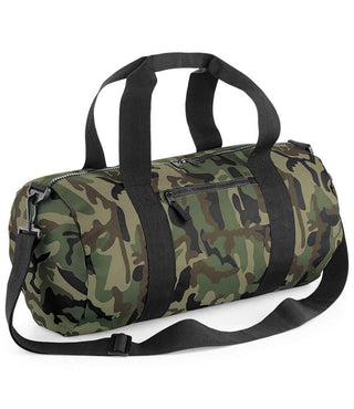 Bagbase Camo Barrel Bag