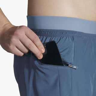 Brooks Mens Sherpa 7in 2-in-1 Shorts