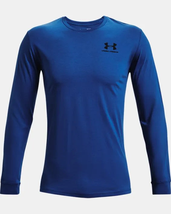 Under Armour Mens Sportstyle Left Chest Long Sleeve T-Shirt