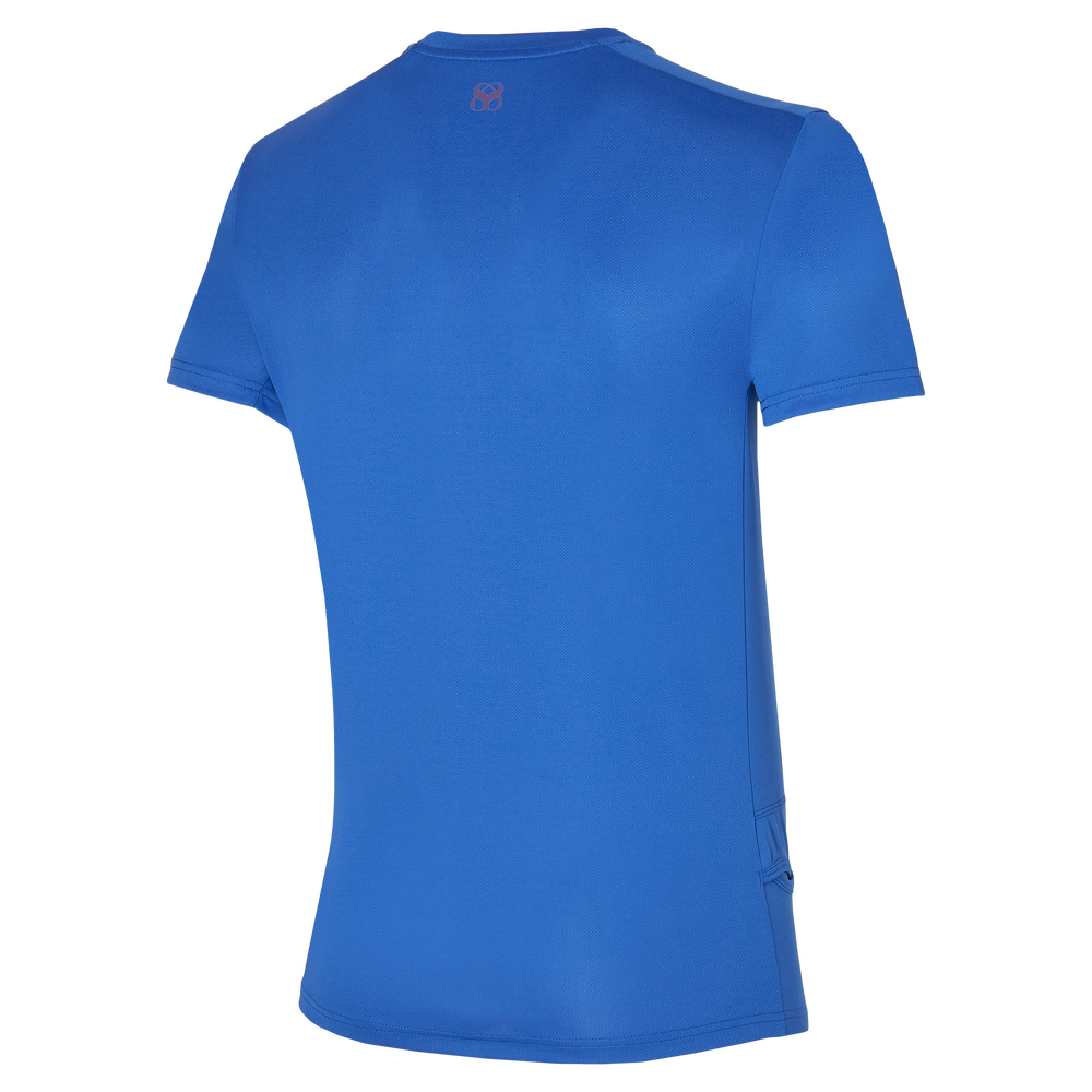 Mizuno Mens Two Loop 88 Gym T-Shirt - Turkish Sea Blue