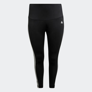 Adidas Womens Designed To Move High-Rise 3-Stripes ⅞ Sport Leggings