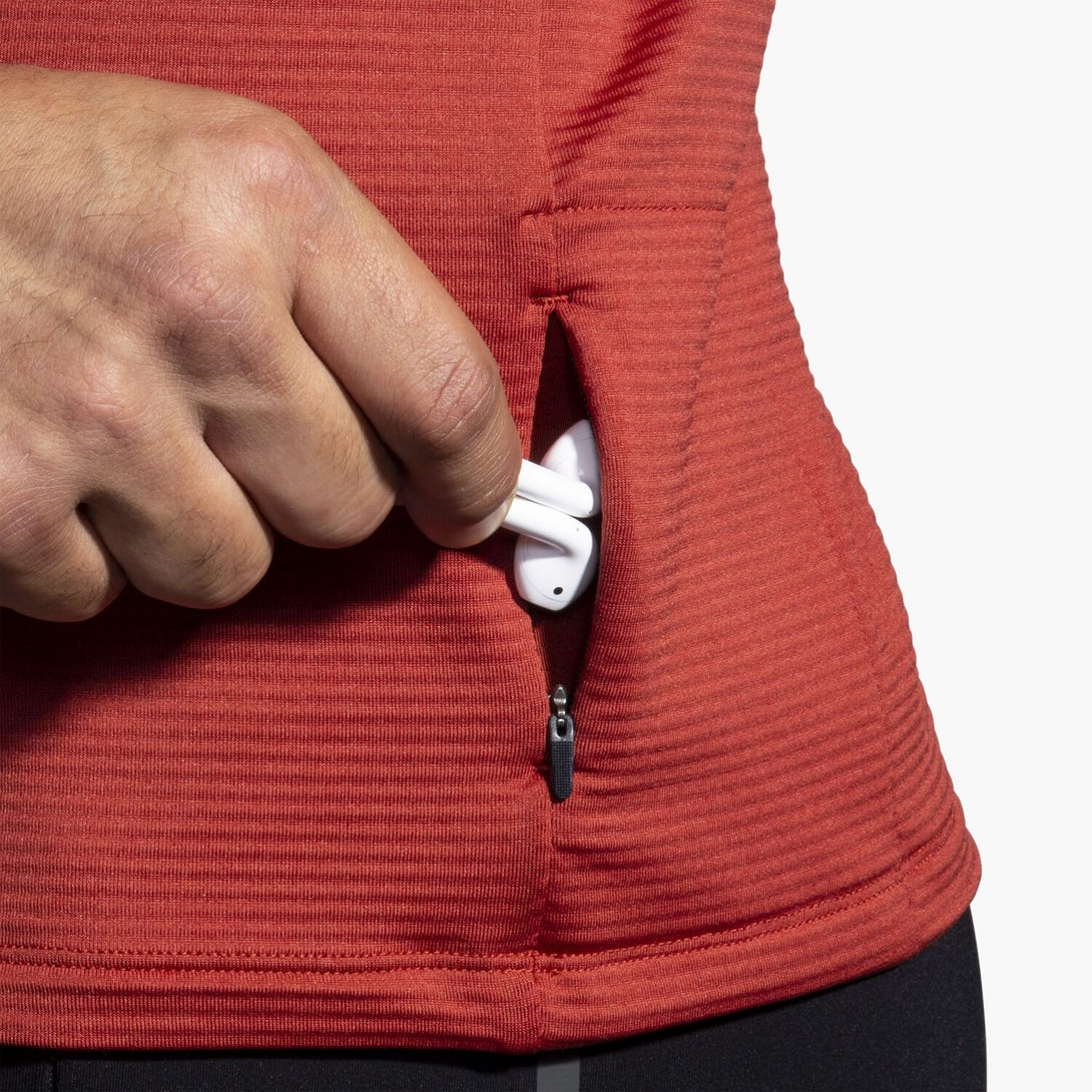 Brooks Mens Notch Thermal Hoodie 2.0