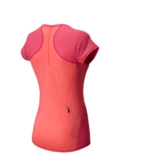 New Balance Ultra Short Sleeve Pink Women's T-shirt Ss15