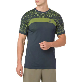 ASICS Mens Short Sleeve Seamless Texture T-Shirt