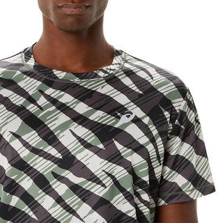 ASICS Mens Wild Camo Short Sleeve T-Shirt