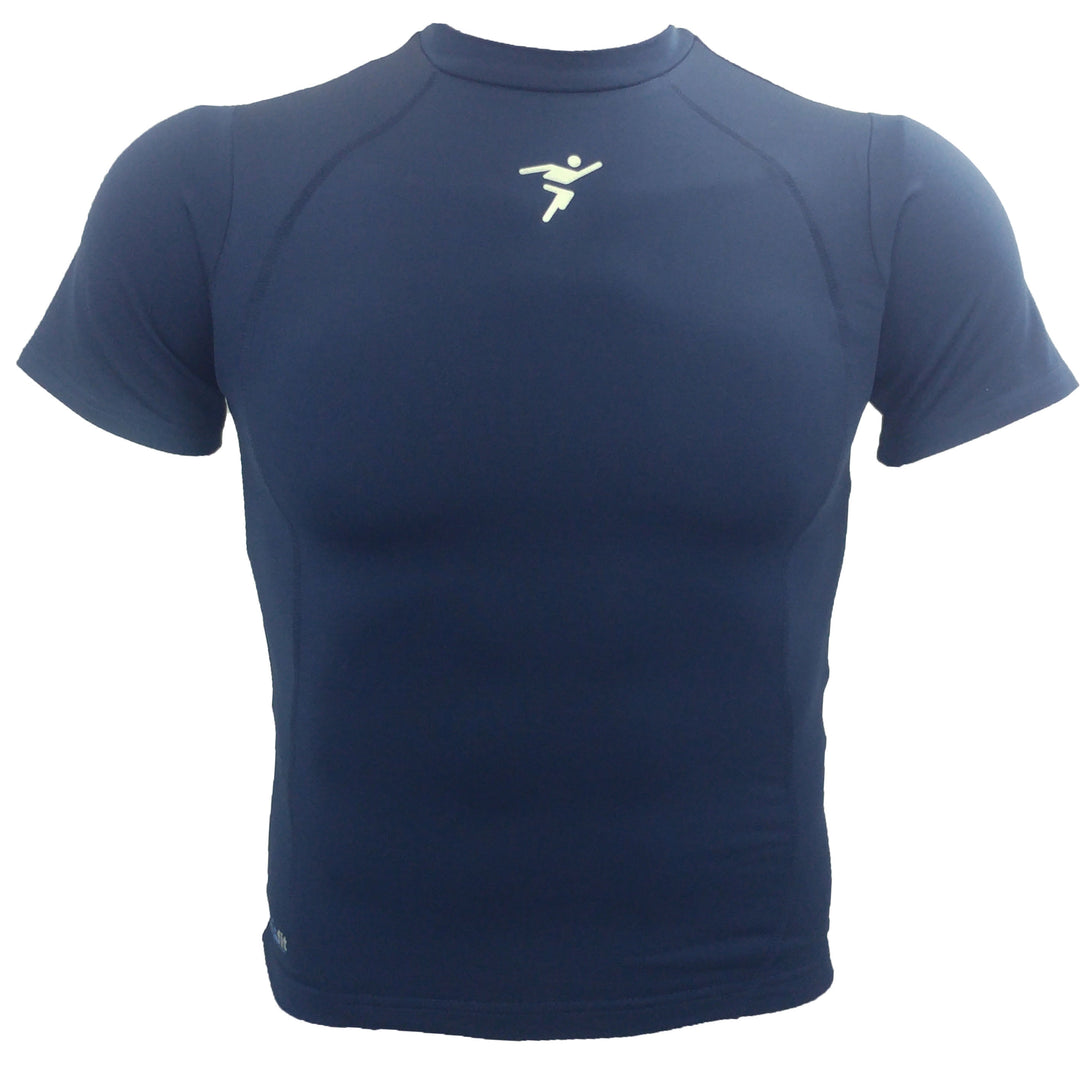 Precision Training S/s Baselayer Top Kids (navy)