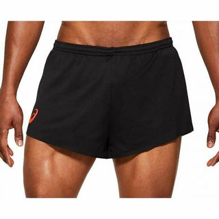 Asics Mens woven run short Black