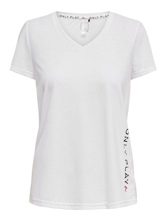 Only Play Athleisure Women's Tee White