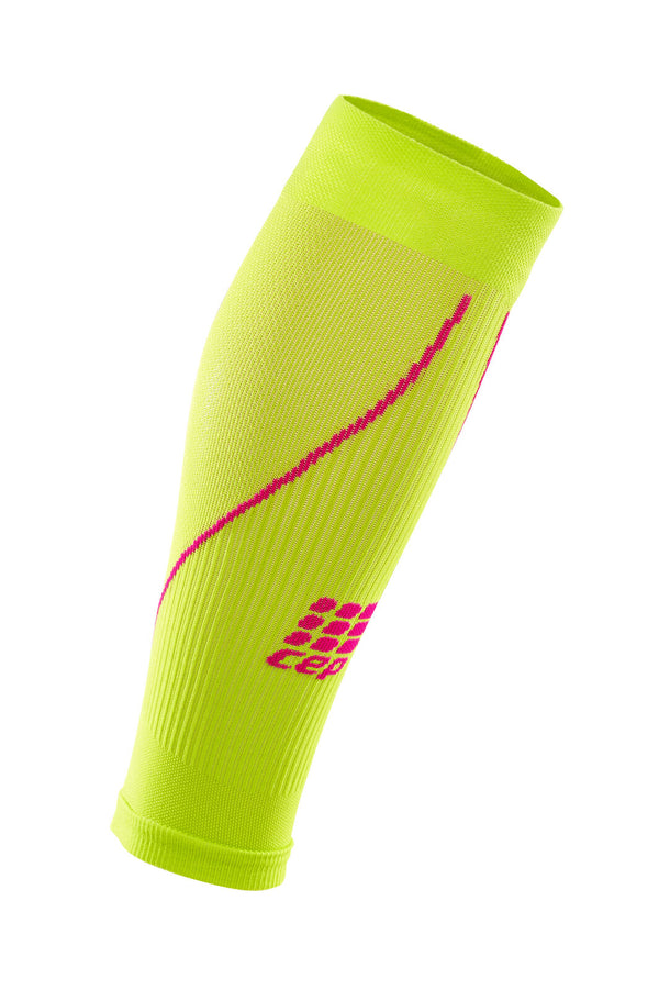 CEP Pro+ Calf Sleeves 2.0 Womens Lime/Pink