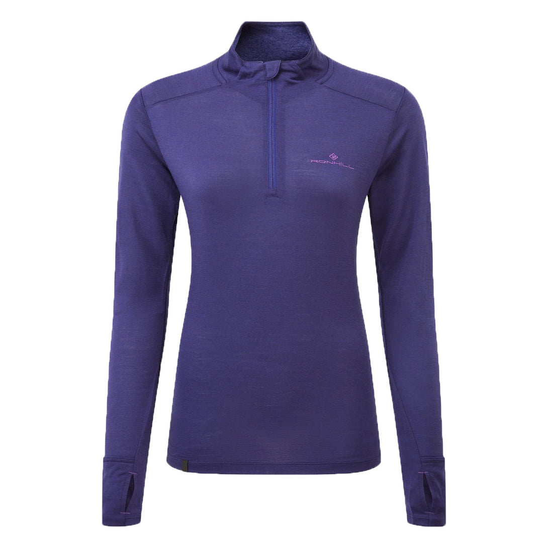 Ronhill Womens Tech Merino ½ Zip Top