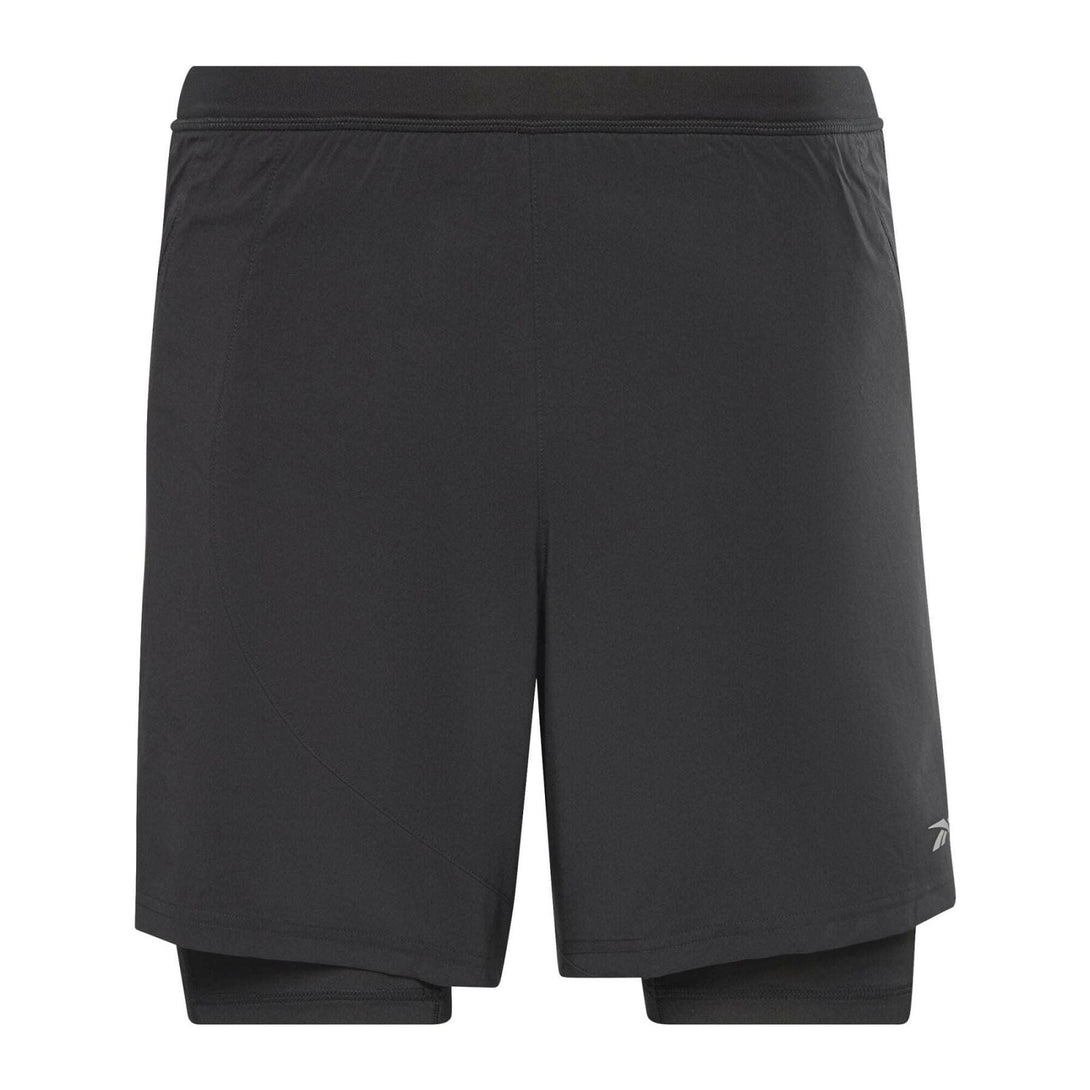 Reebok Mens 2-in-1 Running Shorts