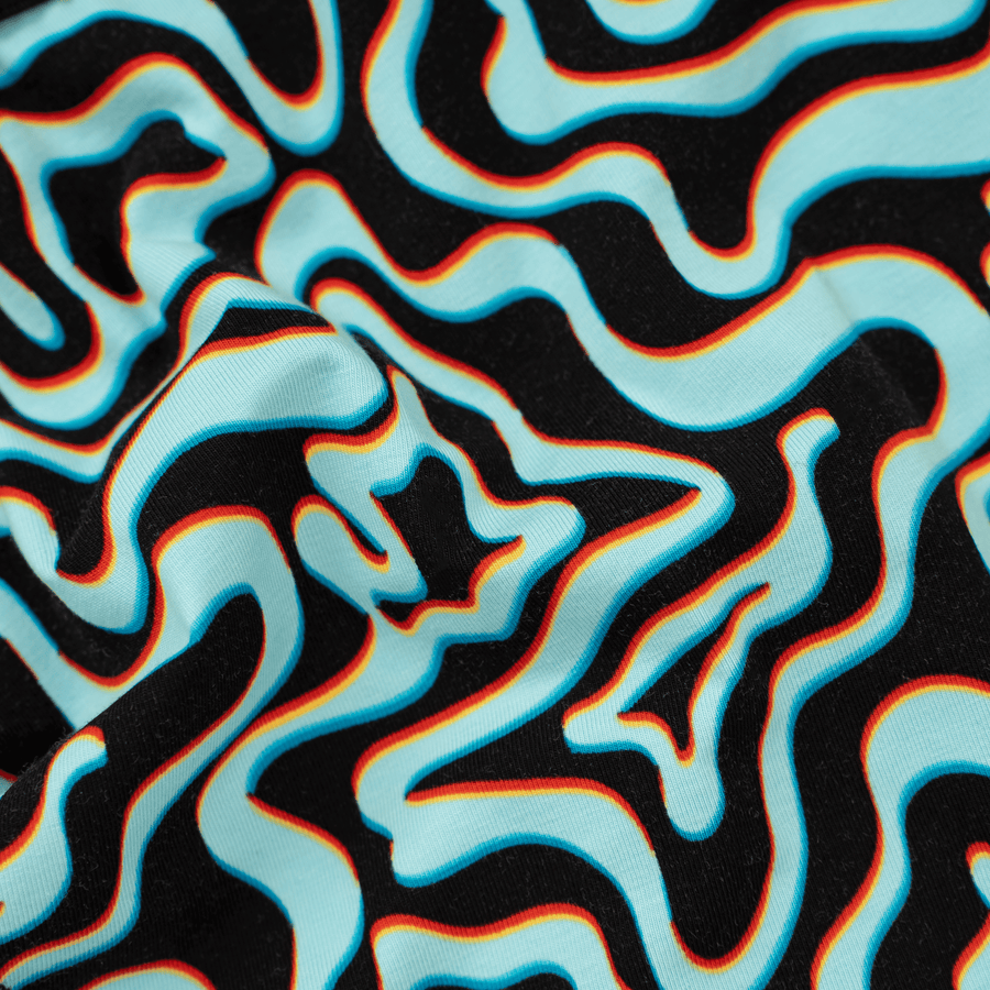 Oddballs Neon Lava Mens Cotton Boxer Shorts