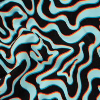 Oddballs Neon Lava Mens Cotton Boxer Shorts